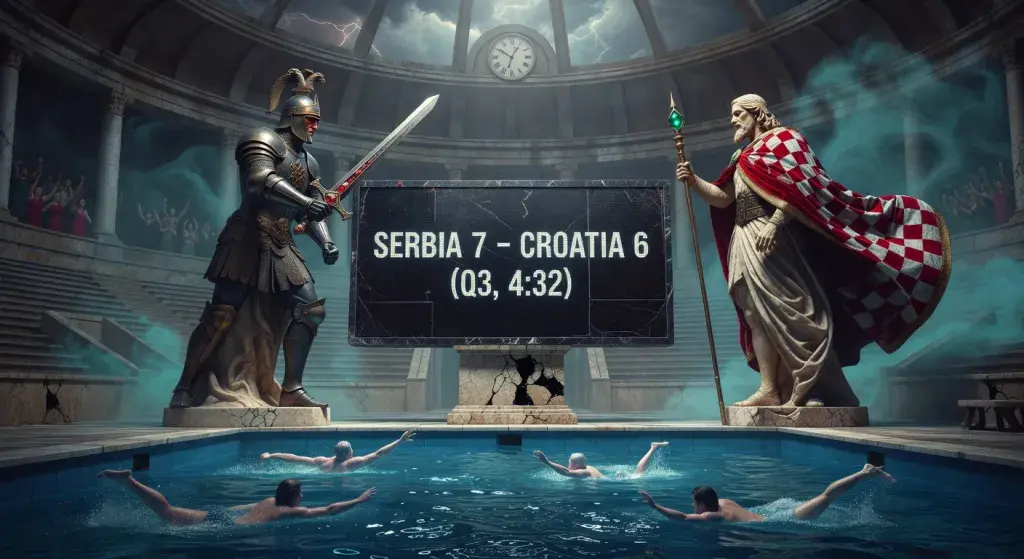 Vaterpolo regionalni rezultati: Srpske i hrvatske utakmice