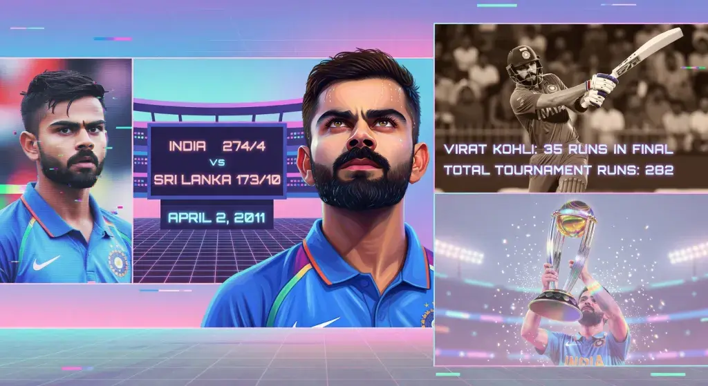 Virat Kohlijev Svetski kup 2011: Uspon mlade zvezde